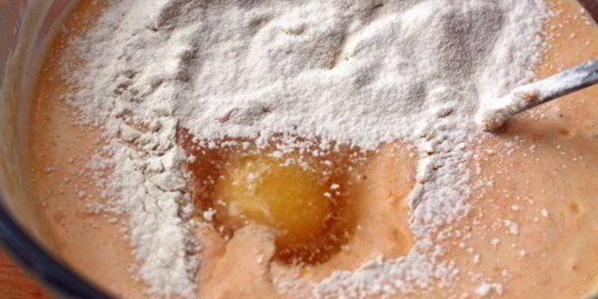 Рецепт оладий на дрожжах с морковью