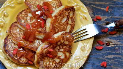 Рецепт Оладий на кефире без яиц