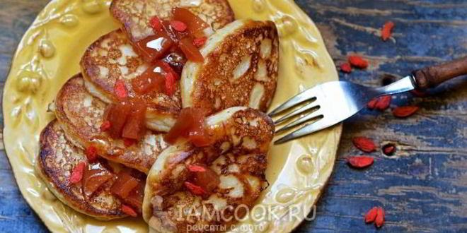 Рецепт оладий на кефире без яиц