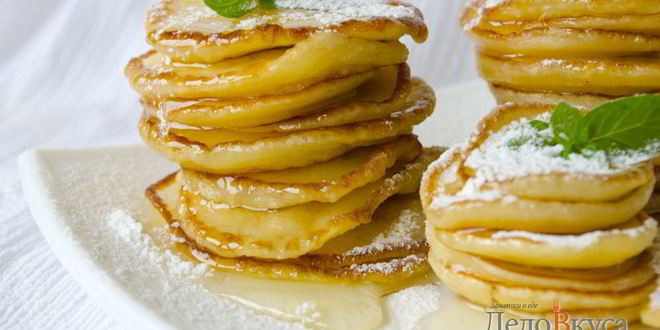 Рецепт оладий на кефире