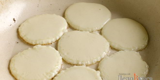 Рецепт оладий на кефире