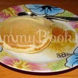 Рецепт Оладий на сыворотке и творог