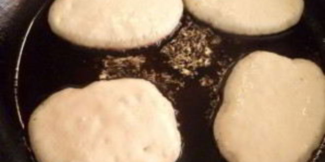 Рецепт оладий на воде с дрожжами