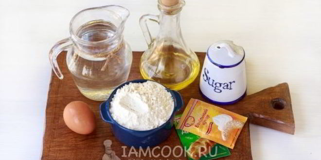 Рецепт оладий на воде с яйцами