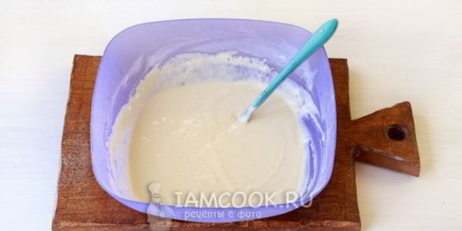 Рецепт оладий на воде с яйцами