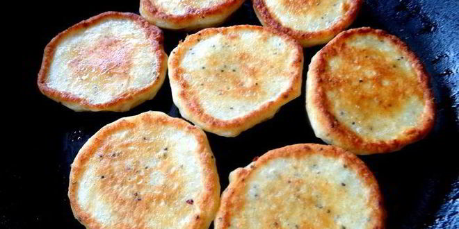 Рецепт оладий овсяно-кашные с маком