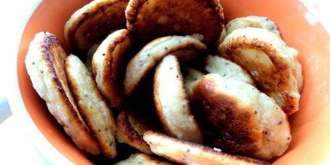 Рецепт оладий овсяно-кашные с маком