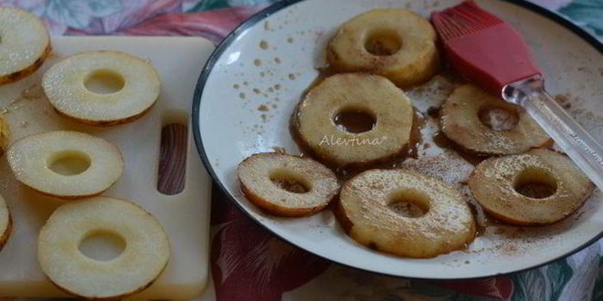 Рецепт оладий с грушей