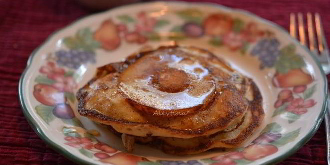 Рецепт оладий с грушей