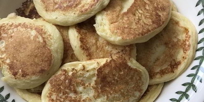 Рецепт оладий с творогом