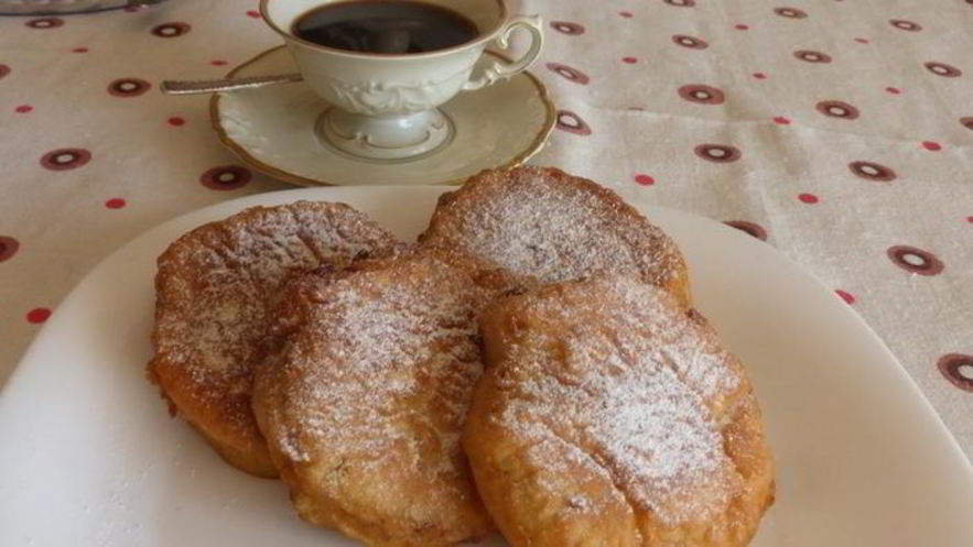 Рецепт оладий с яблоками