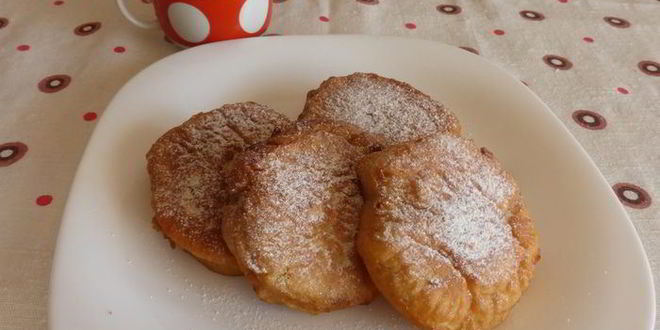 Рецепт оладий с яблоками