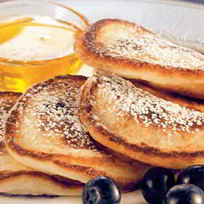 Оладьи на молоке