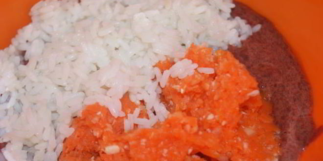 Рецепт печеночных оладий с рисом