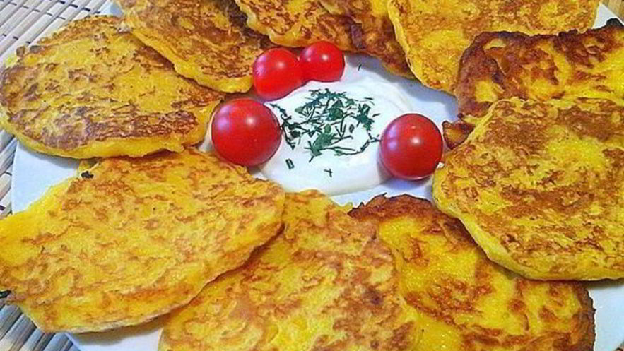 Рецепт тыквенных оладушек