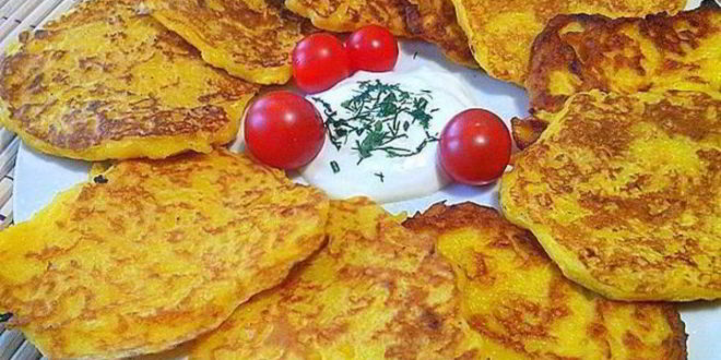 Рецепт тыквенных оладушек
