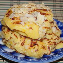 Рецепт Тыквенных оладий с медовыми орехами