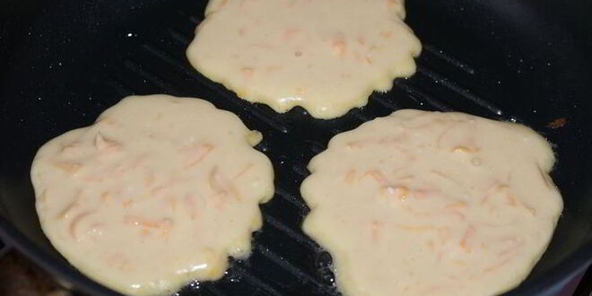 Рецепт тыквенных оладий с медовыми орехами