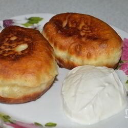 Рецепт Юличкиных оладий на кефире