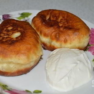 Рецепт Юличкиных оладий на кефире