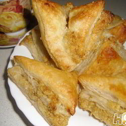 Рецепт Ореховых слоек