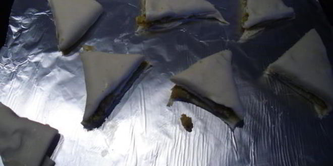 Рецепт ореховых слоек