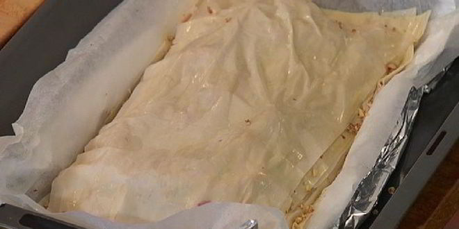 Рецепт пахлавы со сливами и лавандой