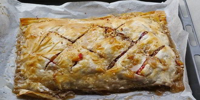 Рецепт пахлавы со сливами и лавандой