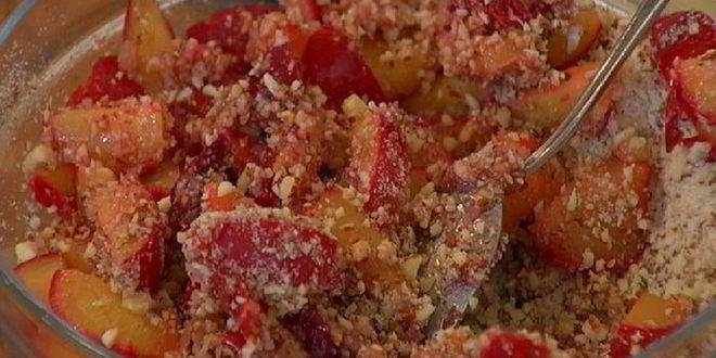 Рецепт пахлавы со сливами и лавандой