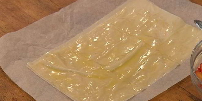 Рецепт пахлавы со сливами и лавандой