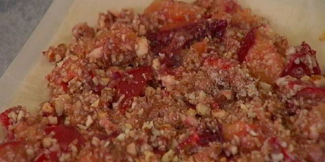 Рецепт пахлавы со сливами и лавандой