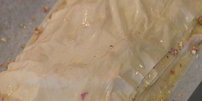 Рецепт пахлавы со сливами и лавандой