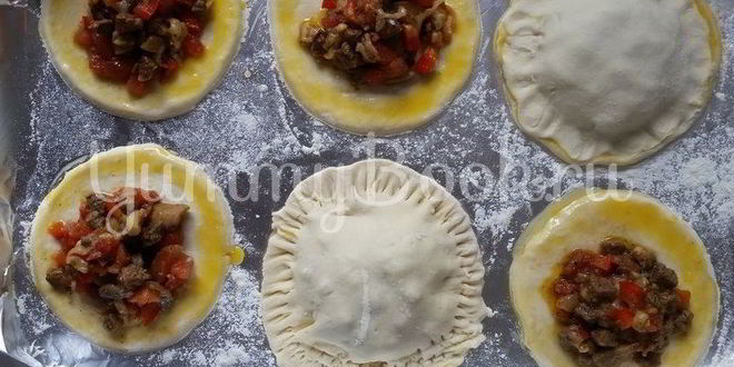 Рецепт панамы-мамы, слойки из слоеного теста