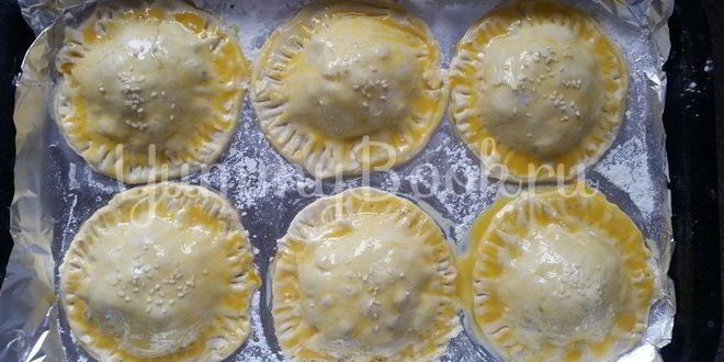 Рецепт панамы-мамы, слойки из слоеного теста