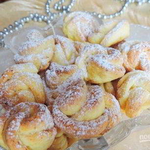 Рецепт Домашнего печенья с творогом