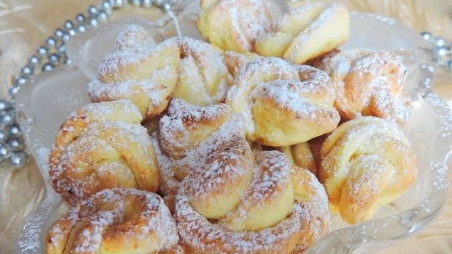 Рецепт домашнего печенья с творогом