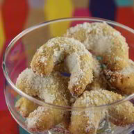 Рецепт Кокосово-ванильных рогалики