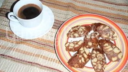 Рецепт Колбаски сладкой из печенья