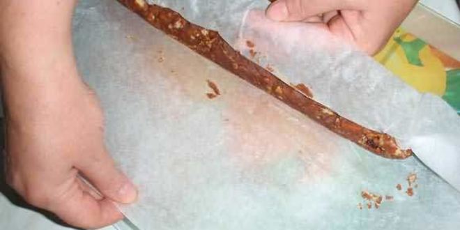 Рецепт колбаски сладкой из печенья