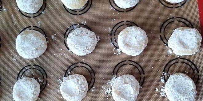 Рецепт лимонно-кокосового печенье с трещинками