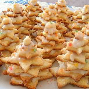 Рецепт Новогоднего печенья Елочки