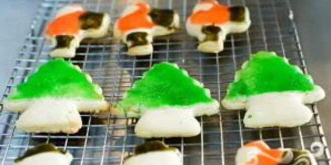 Рецепт новогоднего печенья с глазурью