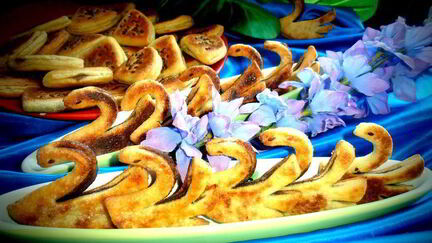 Рецепт Печений Гуси-лебеди с корицей из творожного теста