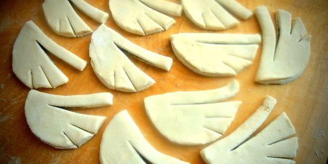 Рецепт печений гуси-лебеди с корицей из творожного теста