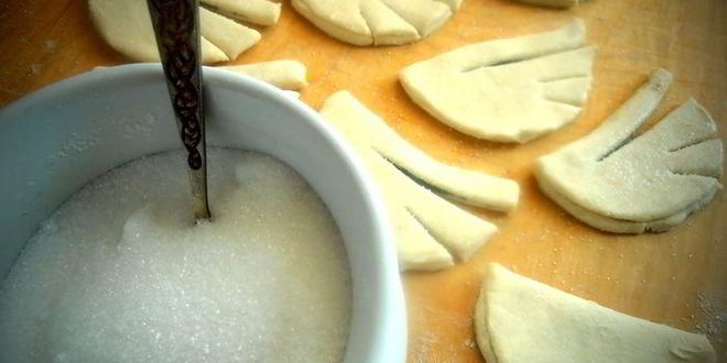 Рецепт печений гуси-лебеди с корицей из творожного теста