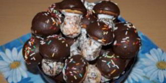 Рецепт печенья грибочки в формочке