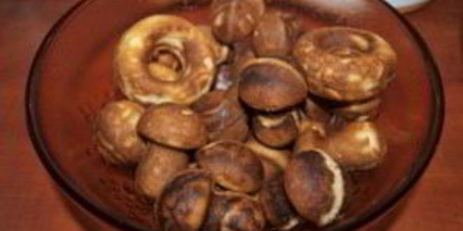 Рецепт печенья грибочки в формочке