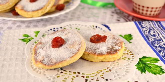 Рецепт печенья к чаю на сковороде