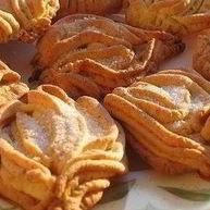 Рецепт Печенья Хризантемы из творожного теста