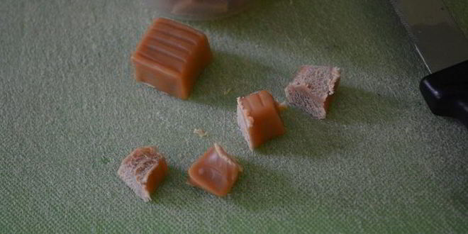 Рецепт печенья с карамелью